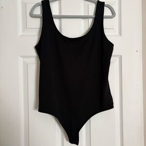 Express Black Body Contour Bodysuit